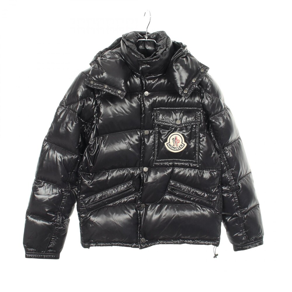 Moncler K2 Down Jacket Coat Nylon Black #338774M72B